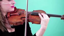 How to Play a D Scale on Violin Instructional Video
