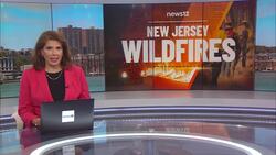 Wildfire burns 100 acres in Wharton State Forest News Clip