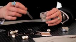 How to Make a Pearl Necklace with French Wire Instructional Video