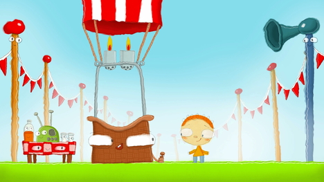 The Day Henry Met….a Hot Air Balloon