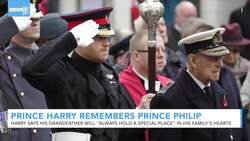 Prince Harry Pays Tribute To Grandfather Prince Philip News Clip