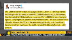 Mallya Questions Over Claim of 14,000 Crore Rupees Debt Recovery News Clip