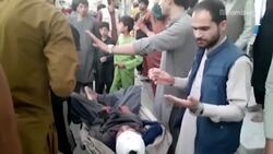 Raw Video: Aftermath of Bombings Outside Kabul Airport News Clip