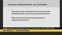 Jan. 6 committee's final report finds Trump was 'central cause' of attack on U.S. Capitol News Clip