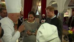 UK royals visit cooking school in Morocco Instructional Video