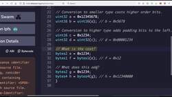 The Complete Solidity Course - Zero to Advanced for Blockchain and Smart Contracts - Exercise - Bits and Bytes Instructional Video