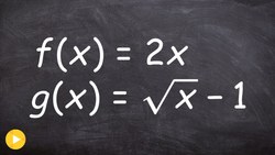 How to multiply two functions and identify domain Instructional Video