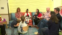 Melania Trump visits children's hospital Instructional Video