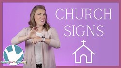 Church Signs in ASL | American Sign Language | Religious Signs Instructional Video