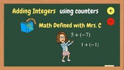 Understanding Integer Addition with Counters Instructional Video