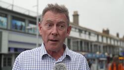 Reform UK rally attendees speak after Nigel Farage's speech on final campaigning day News Clip