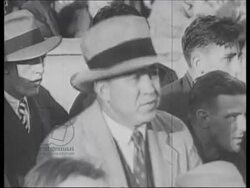 Notre Dame Irish football, Knute Rockne, Red Grange, 1920s Stock Footage