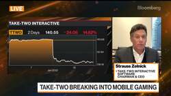 Take-Two CEO Says $11 Billion Deal for Zynga Makes Sense News Clip