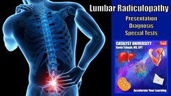 Lumbar Radiculopathies | Presentation, Diagnosis, & Special Tests Instructional Video