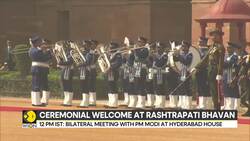 India: Qatar Emir receives ceremonial welcome at Rashtrapati Bhavan News Clip