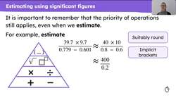 Estimating numerical calculations Instructional Video