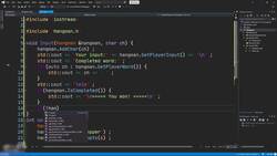 Behavioral Design Patterns in C++ - Hangman - II Instructional Video