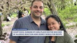 Court docs: Husband of Carle Place doctor who died of allergic reaction asks Disney World for recipe News Clip