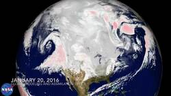 NASA | Supercomputer Model Shows the Flow of #Blizzard2016 Instructional Video