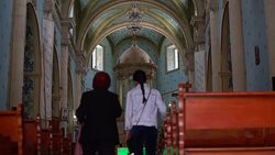 Real de Asientos Stock Footage