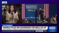 Kamala Harris introduces her VP pick Tim Walz at their first rally together in Pennsylvania News Clip