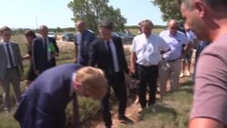 CLEAN : "We have never experienced a drought like this one," says French Environment Minister Bechu News Clip