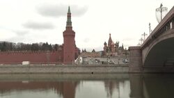 CLEAN : Images of Moscow's Kremlin as 'military operation' launches on Ukraine News Clip