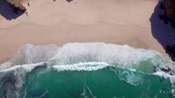 Epic Drone Footage of the World's Best Surfing Destinations Stock Footage