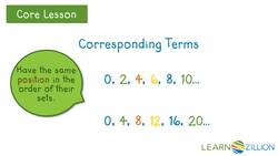 Identifying the Relationship Between Two Numerical Patterns Instructional Video