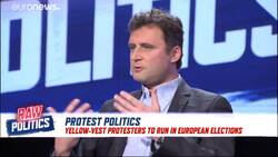 Raw Politics: 'Gilets jaunes' protesters announce candidates for European elections News Clip