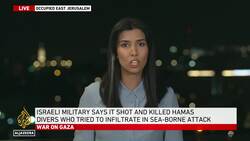 Gaza war: Israel says Navy repelled Hamas divers from infiltrating Zikim area News Clip