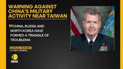 Taiwan Strait tensions: US warns of rising cooperation between China, Russia, and North Korea News Clip