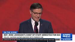 House Speaker Johnson's top aide arrested for DUI after Trump's joint address, police say News Clip