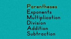 Multi-Step Order of Operations Instructional Video