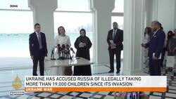 In Qatar-brokered deal, Russia and Ukraine to exchange displaced children News Clip