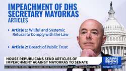 House GOP walks articles of impeachment against Mayorkas to Senate News Clip