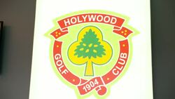 The Holywood Golf Club sign News Clip
