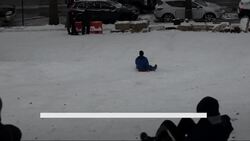 Snow aftermath: Riverdale’s Ewen Park a popular spot for sledders News Clip
