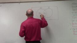 Using a venn diagram to determine the theoretical probability Instructional Video