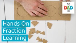 DIY Cardboard Toy to Learn Fractions Instructional Video