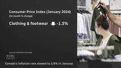 Inflation slowed to 2.9%, lower than expected News Clip