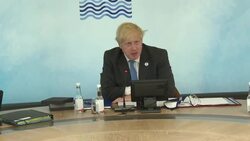 UK: British Prime Minister Boris Johnson and world leaders gather at the G7 Summit in Carbis Bay, Cornwall. News Clip