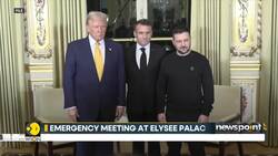European leaders meet in Paris to discuss Ukraine, Trump & defence spending News Clip