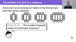 Expressing an arithmetic sequence Instructional Video