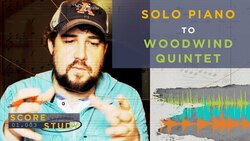 Orchestrating my FIRST piece! (Score Study Composition exercise) Instructional Video