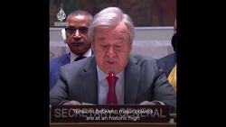 UN chief criticises Russia’s invasion of Ukraine at meeting chair News Clip