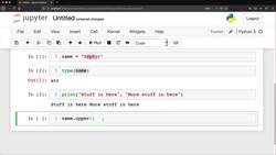 Python for Everybody: The Ultimate Python 3 Bootcamp - String Properties and Methods Instructional Video