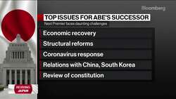 Japan's Ruling Party Set to Elect Abe's Successor News Clip