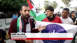 Gazans on US protests: Palestinians thank American demonstrators News Clip