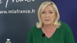 Far-right leader Le Pen says only self-sufficient migrants welcome in France News Clip
